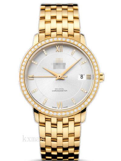 Wholesale Classic Yellow Gold 18 mm Watches Band 424.55.37.20.52.002_K0017358
