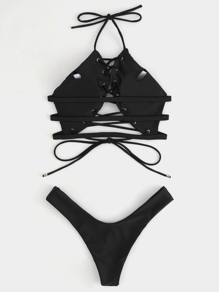 Womens Black Bikinis