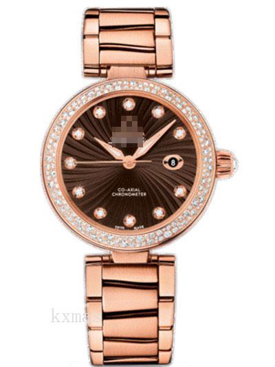 Quality Designer Rose Gold 20 mm Watch Band 425.65.34.20.63.003_K0017320
