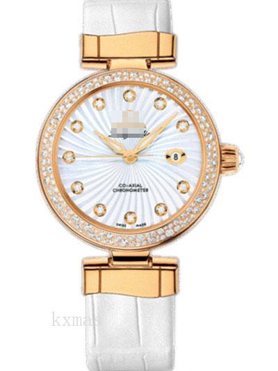 Quality Affordable Designer Yellow Gold 20 mm Watch Bracelet 425.68.34.20.55.002_K0017317