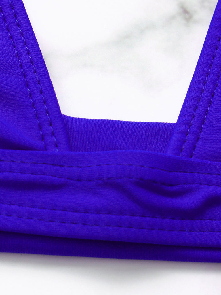 Ladies Blue Bikinis