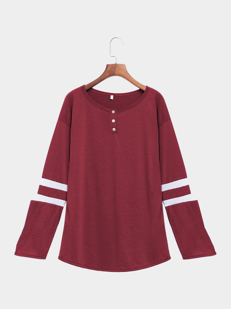 Womens Burgundy T-Shirts