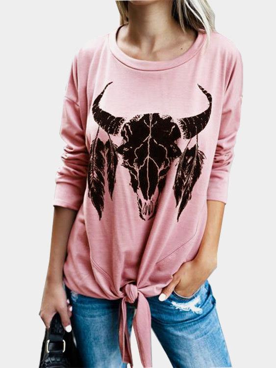Womens Floral Print T-Shirts