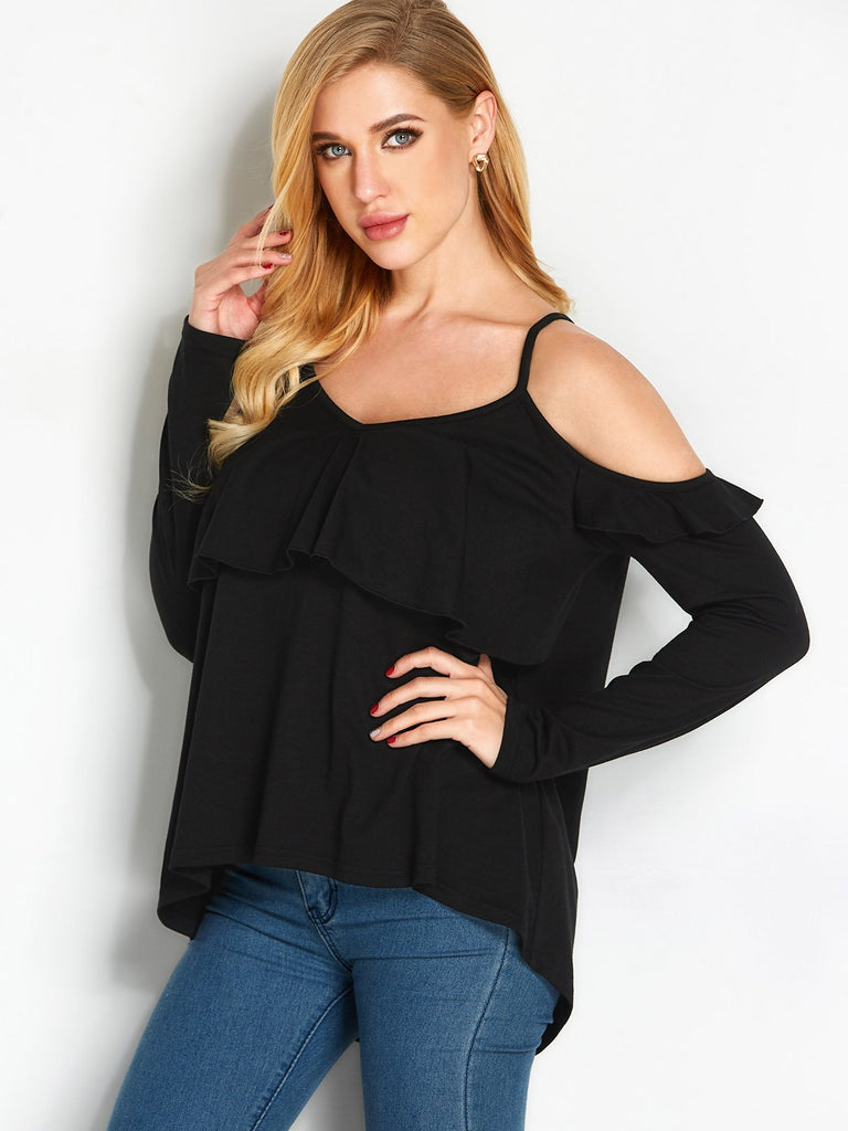 Ladies Black Blouses