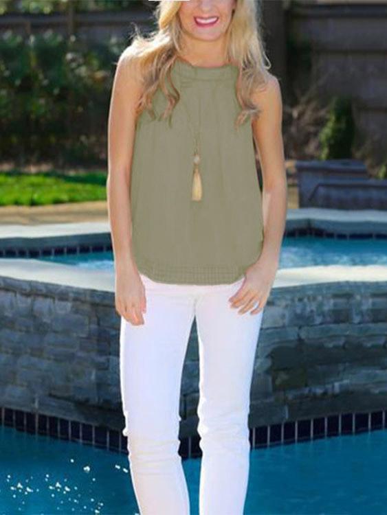 Ladies White Lace Top