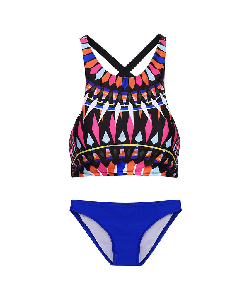Womens Sleeveless 2 Piece Bikinis