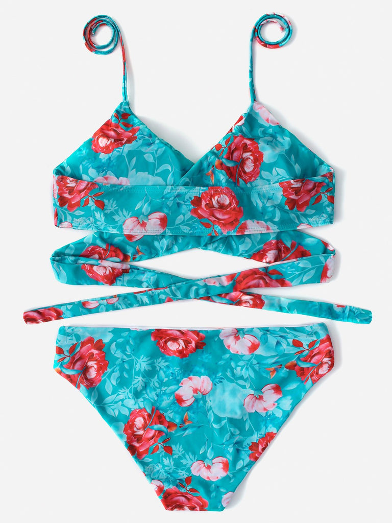 Womens Green Bikinis