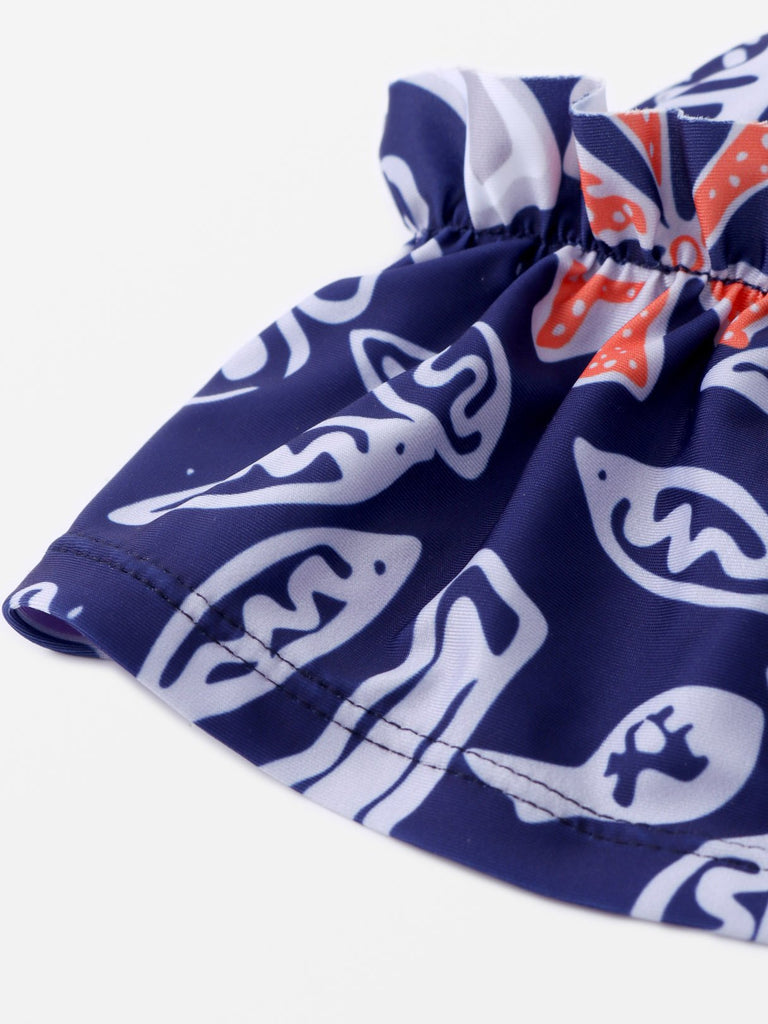 Ladies Navy Bikinis