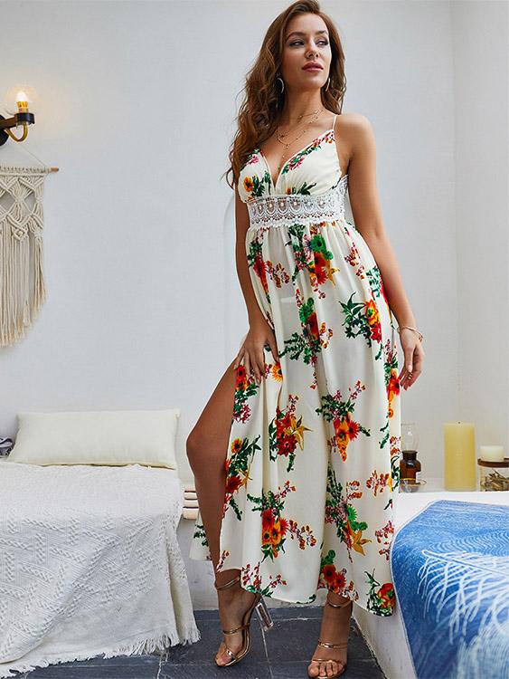 Ladies Sleeveless Maxi Dresses