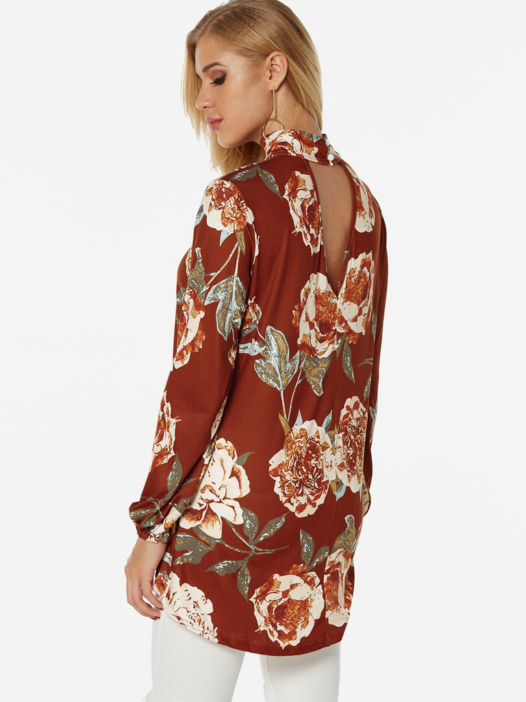 Womens Burgundy Blouses