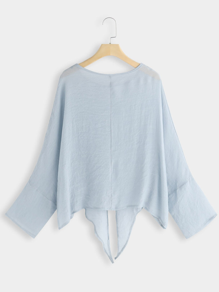 Womens Light Blue T-Shirts