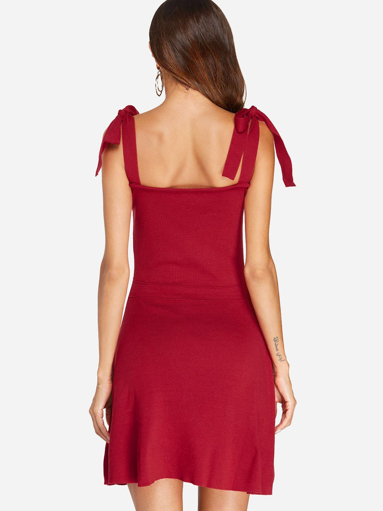 Womens Red Mini Dresses