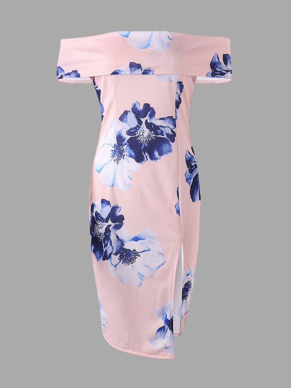 Womens Pink Floral Dresses