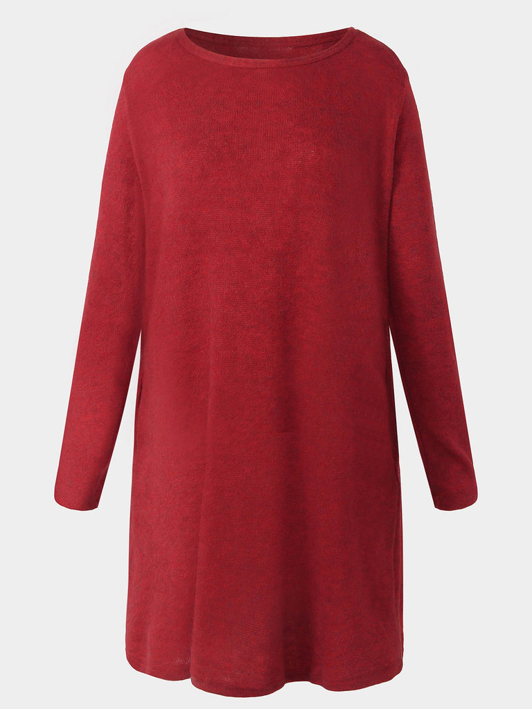 Ladies Plaid Shirt Dress