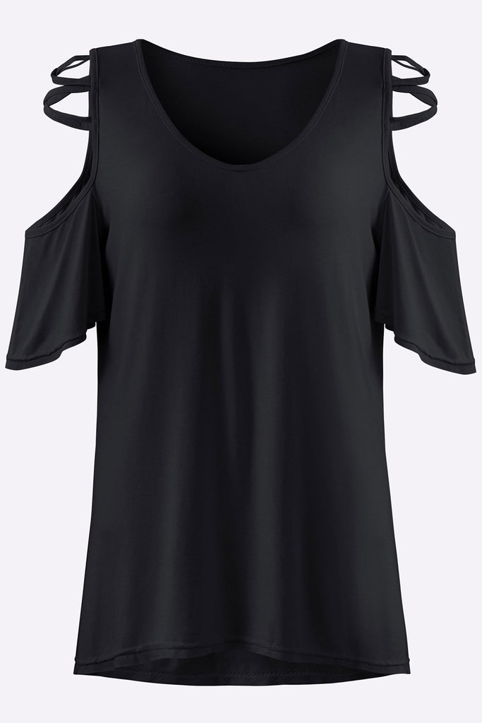 Womens Black T-Shirts