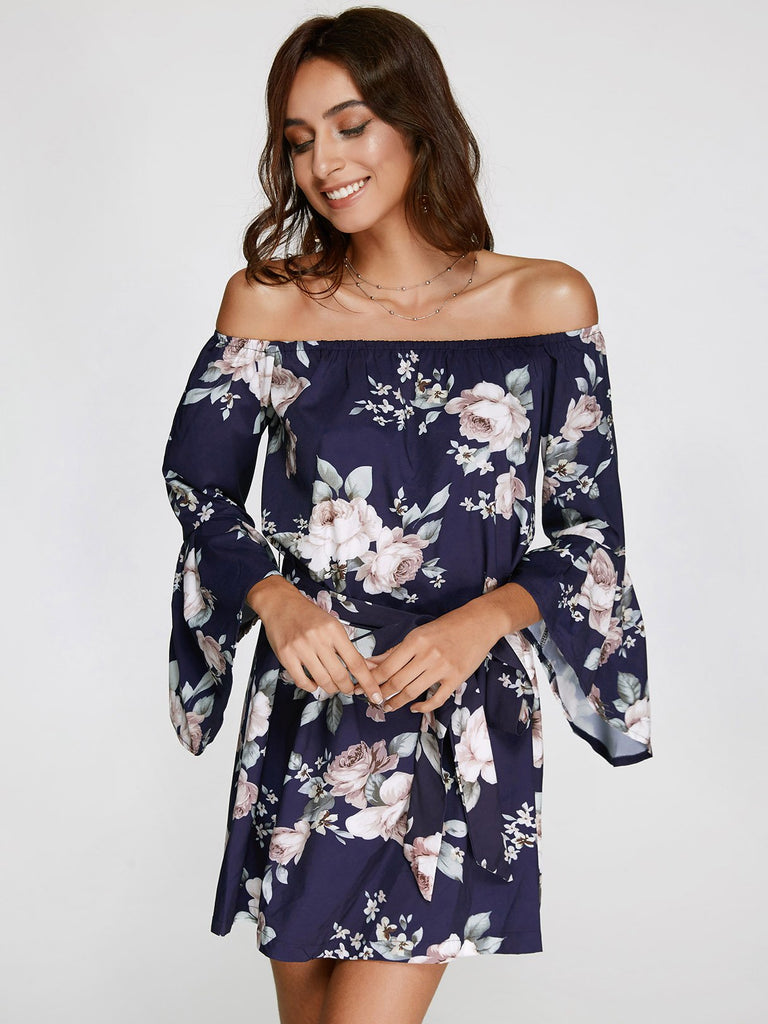 Ladies Multi Floral Dresses