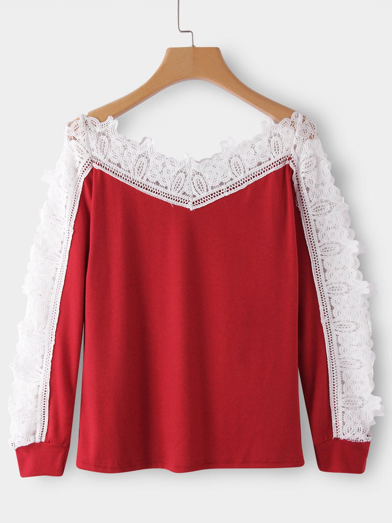 Womens Red T-Shirts