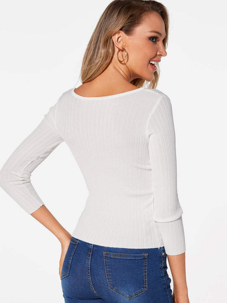 Womens White T-Shirts