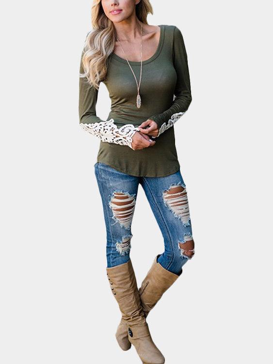 Ladies Green T-Shirts