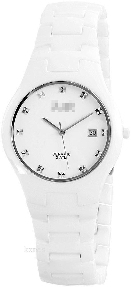 Bargain Trendy Ceramic Watch Strap 48-S2727-WH_K0006900