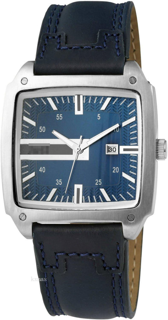 Unique Wholesale Leather Watch Band 48-S3849-BL_K0006839