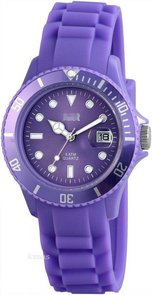 Wholesale Swiss Fashion Silicone 18 mm Watches Strap 48-S5456-PR_K0006772