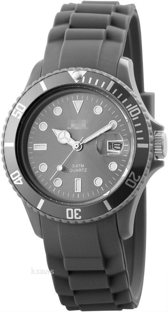 Wholesale New Stylish Silicone 18 mm Watch Strap 48-S5456-SL_K0006770