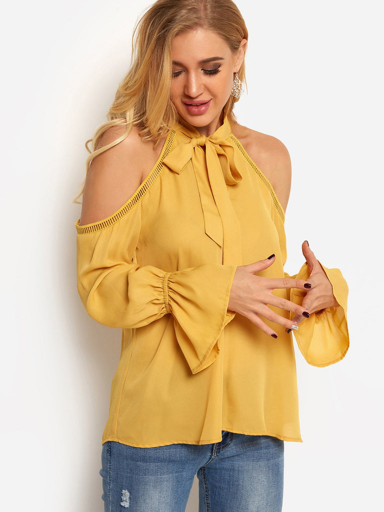 Ladies Long Sleeve Blouses