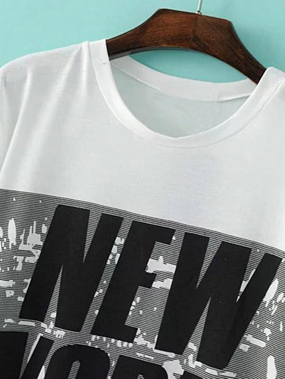 Ladies White T-Shirts