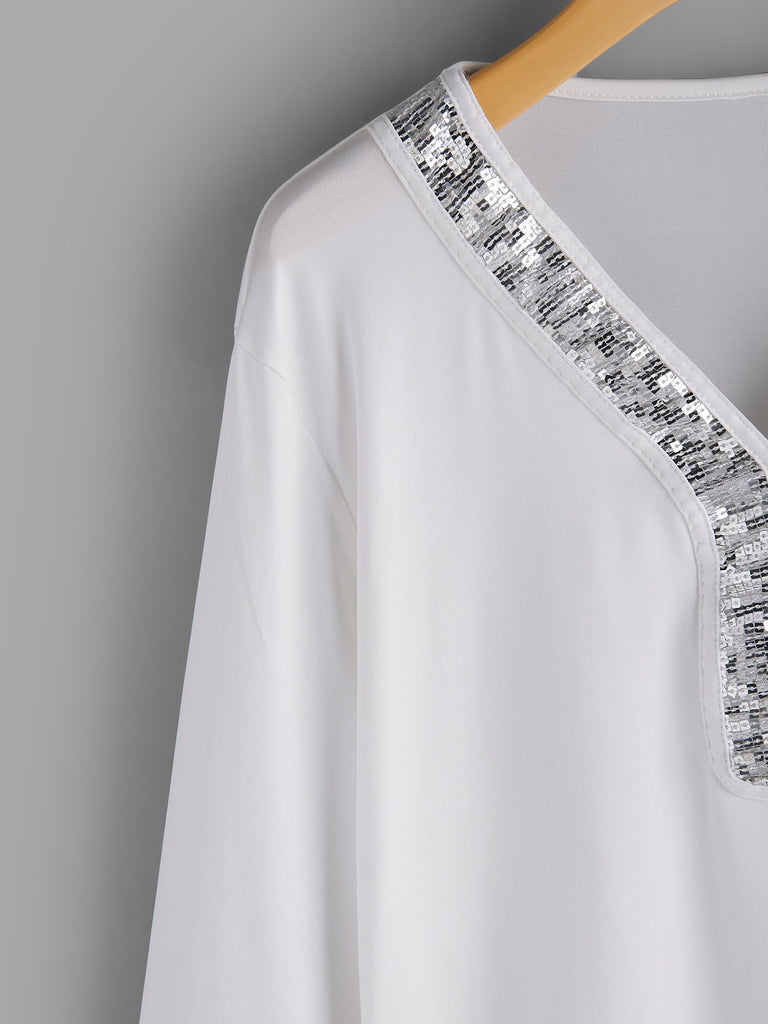 Womens Plus Size White Tops
