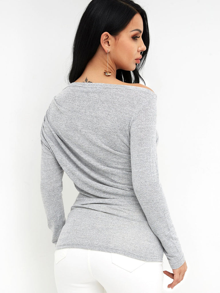 Womens Grey T-Shirts