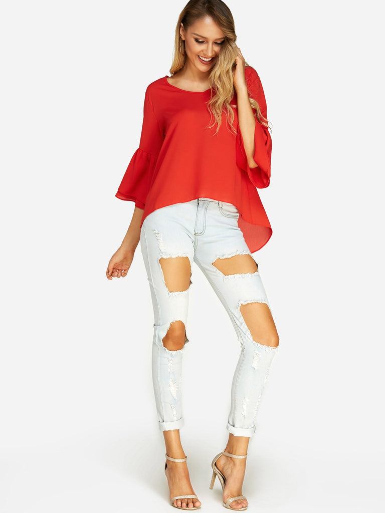 Womens 3/4 Sleeve T-Shirts