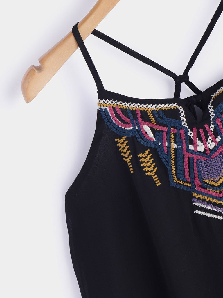 Ladies Black Camis