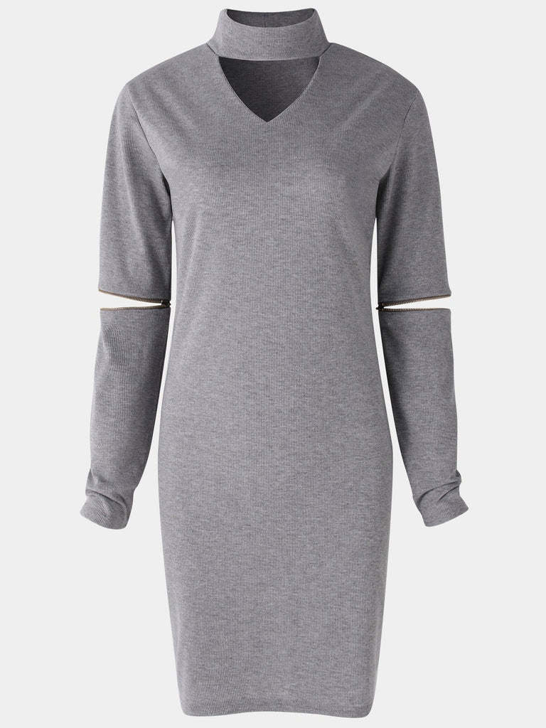 Womens Grey Casual Dresses