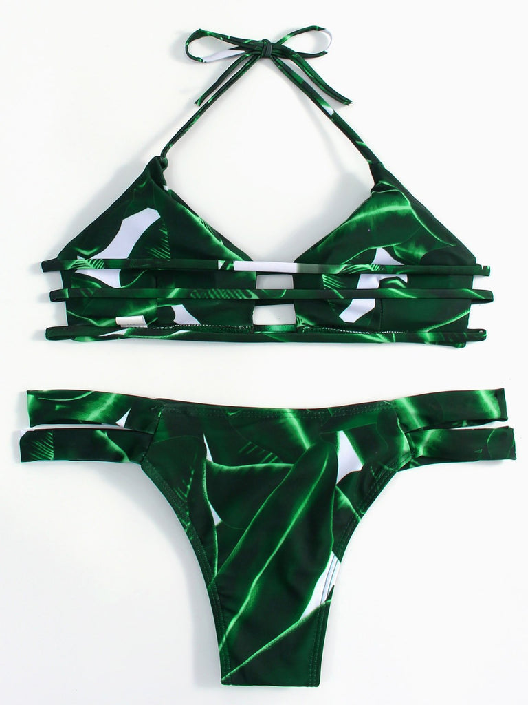 Womens Green Bikinis