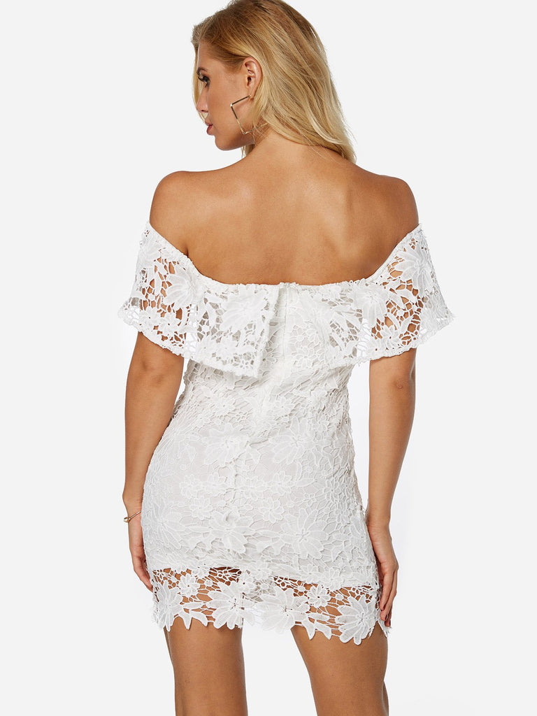 Womens White Mini Dresses