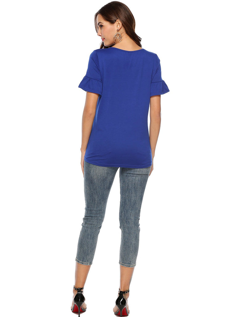 Womens Burgundy T-Shirts