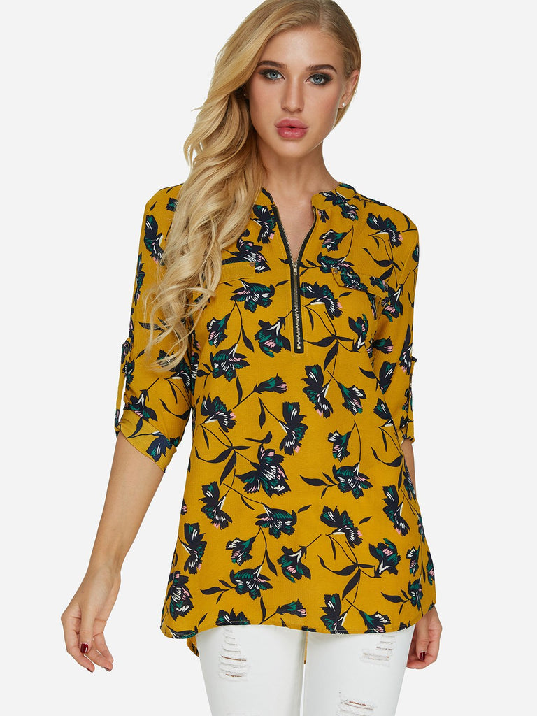 Ladies Yellow Blouses