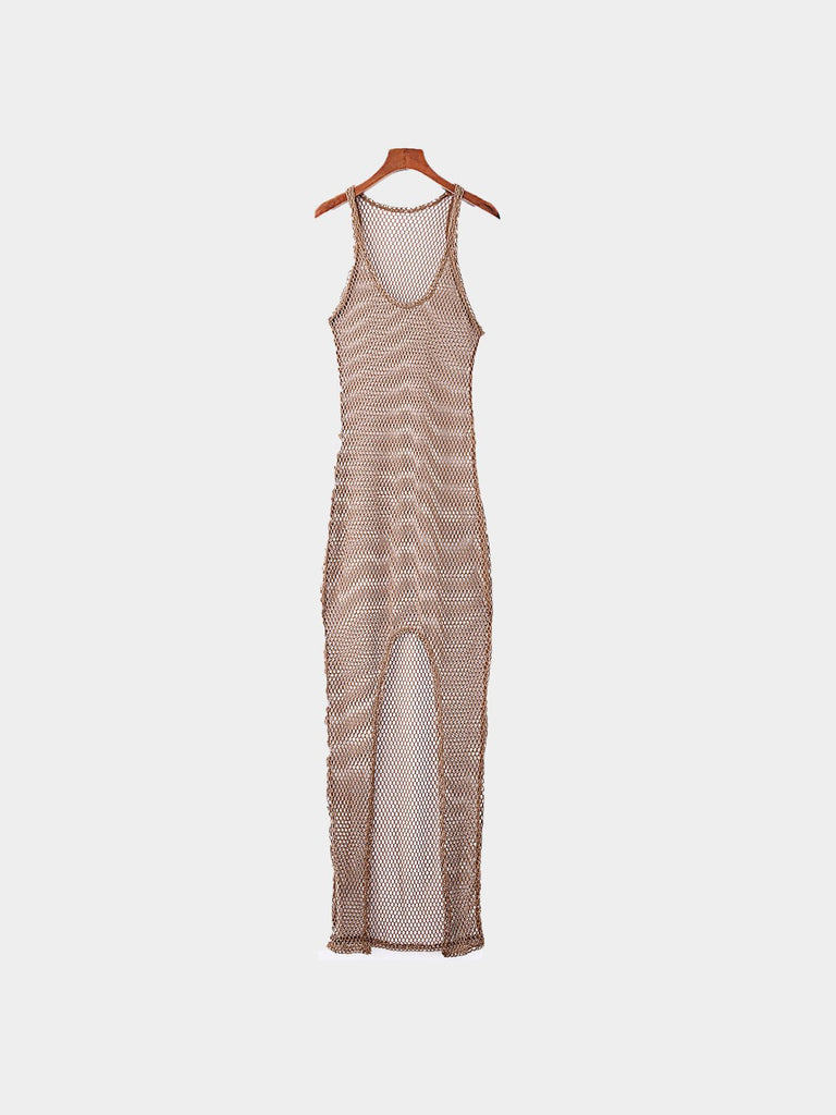 Womens Brown Maxi Dresses