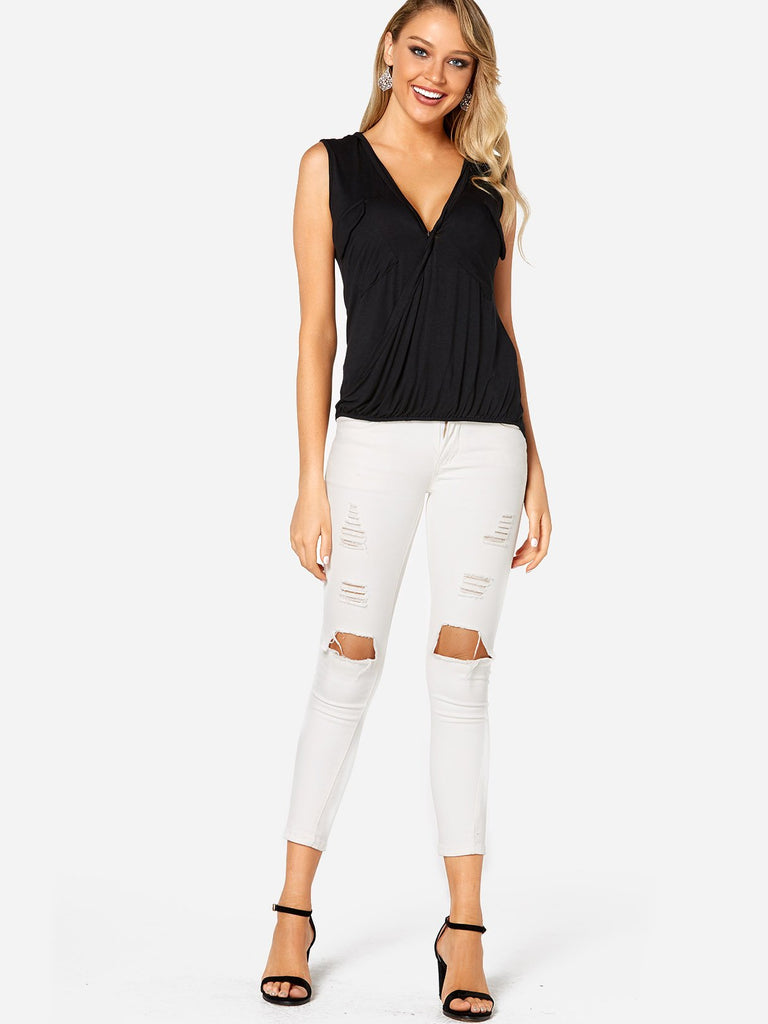Round Neck T Shirts For Ladies