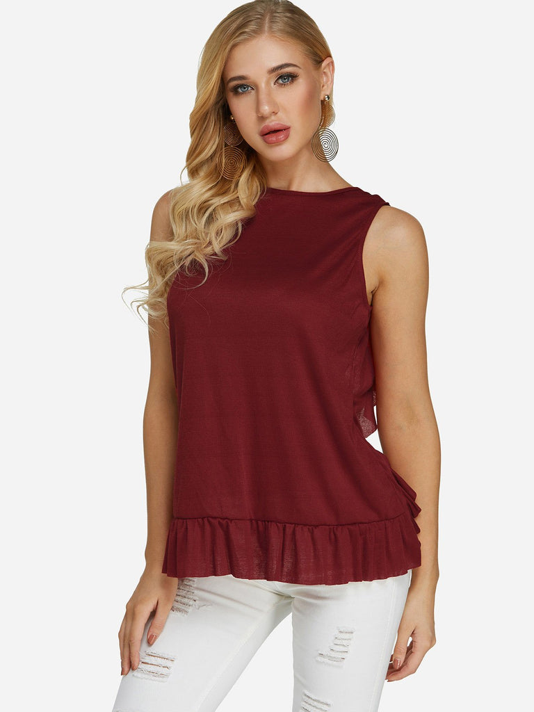 Ladies Sleeveless Tank Top