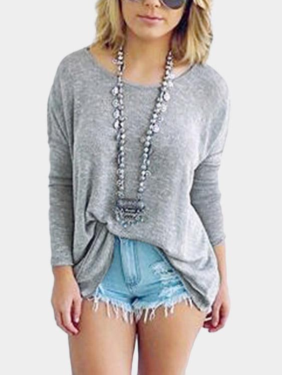 Womens Grey T-Shirts