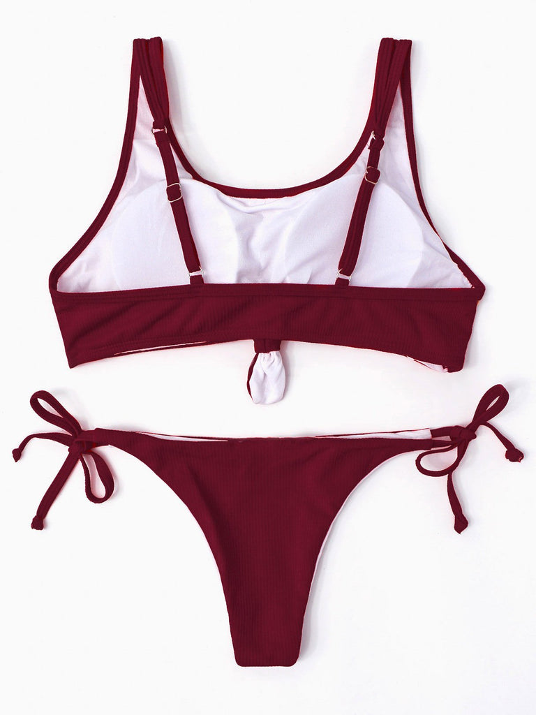 Womens Sleeveless Bikini Set