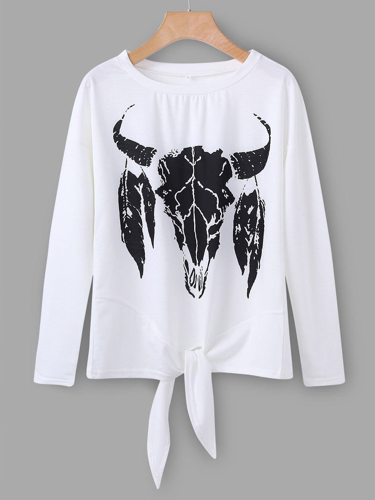 Ladies White T-Shirts