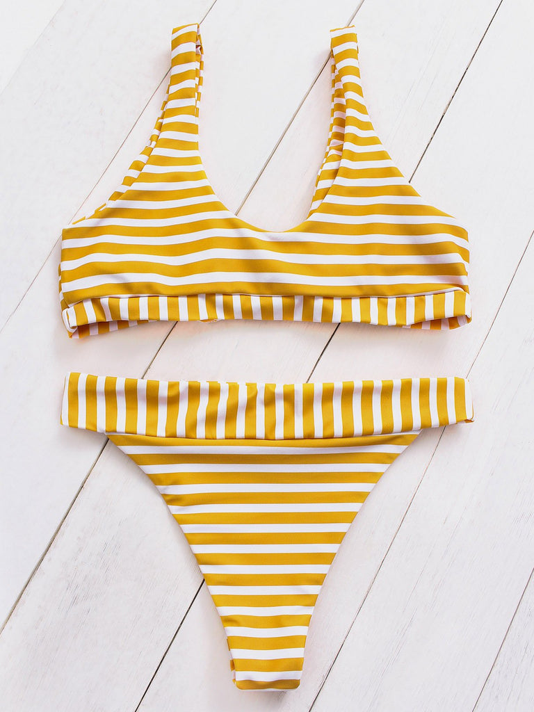 Womens Yellow Bikinis