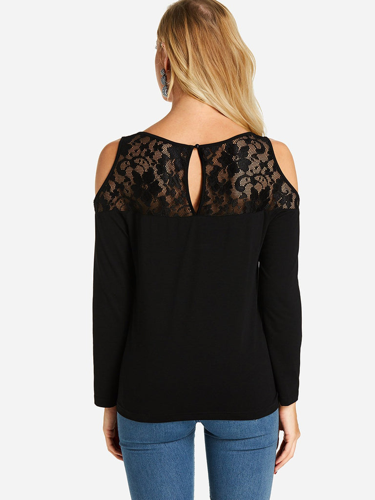 Womens Black T-Shirts