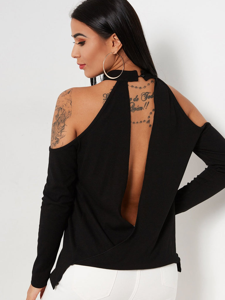 Womens Black T-Shirts
