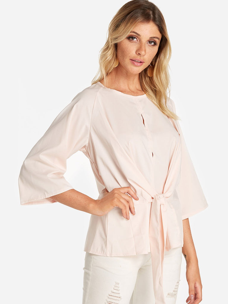 Ladies 3/4 Sleeve Blouses