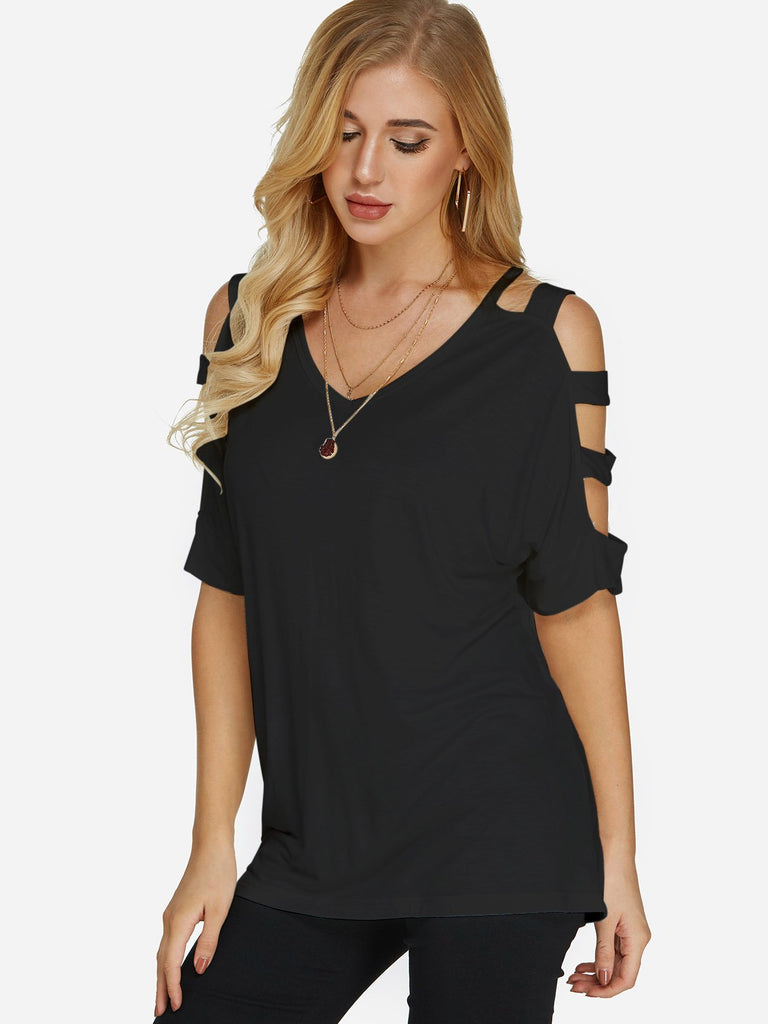 Ladies Half Sleeve T-Shirts
