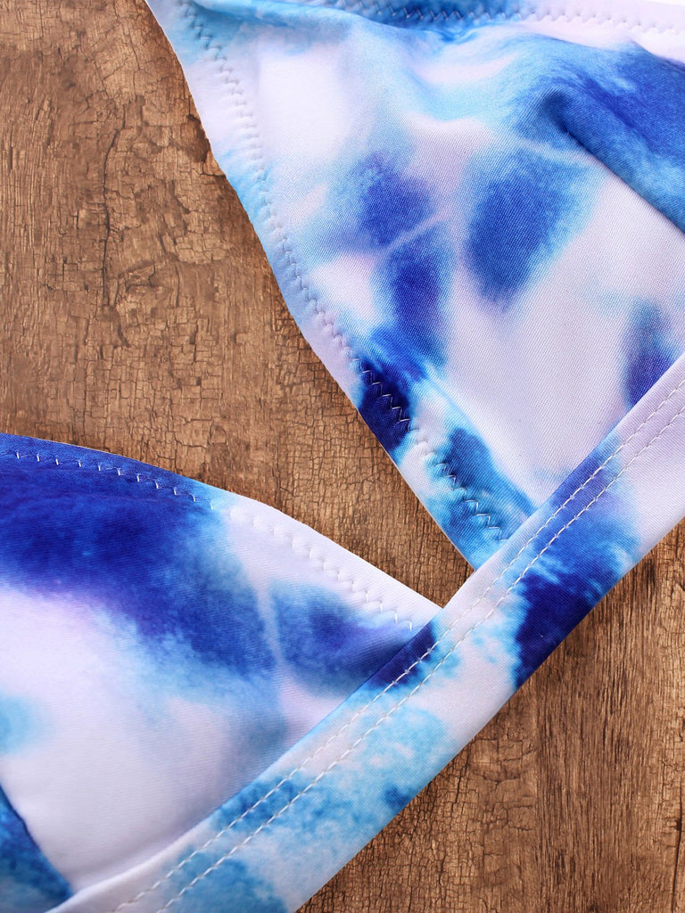 Ladies Blue Bikinis